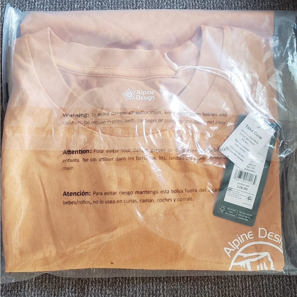 Alpine Design Golden Honey Tee